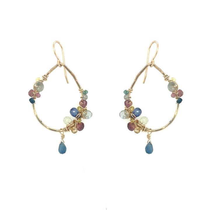 Alpine Wildflower - Wildflower Cluster Earring for wholesale by Vannucci