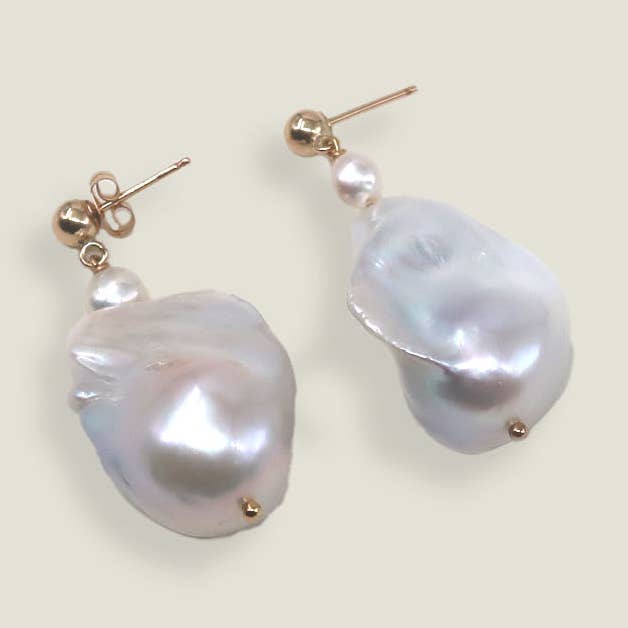 Boucles d'oreilles Hepburn pour la vente par May Martin