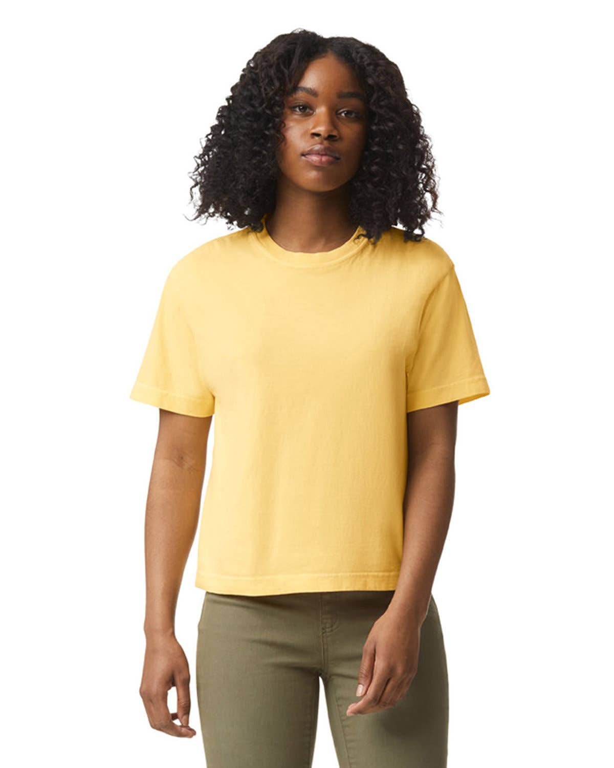 Total Apparel - Wholesale T-Shirt - Women's - Comfort Colors Ladies' Heavyweight Cropped T-Shirt | 3023CL0