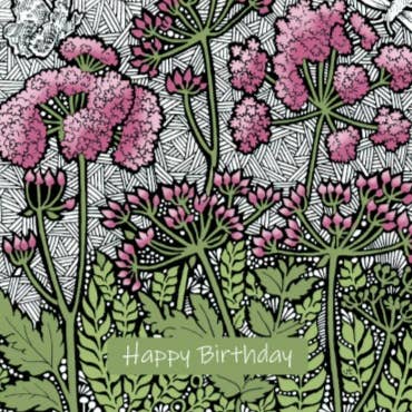 Wild Parsley Happy Birthday for wholesale by Alff a Bet Design