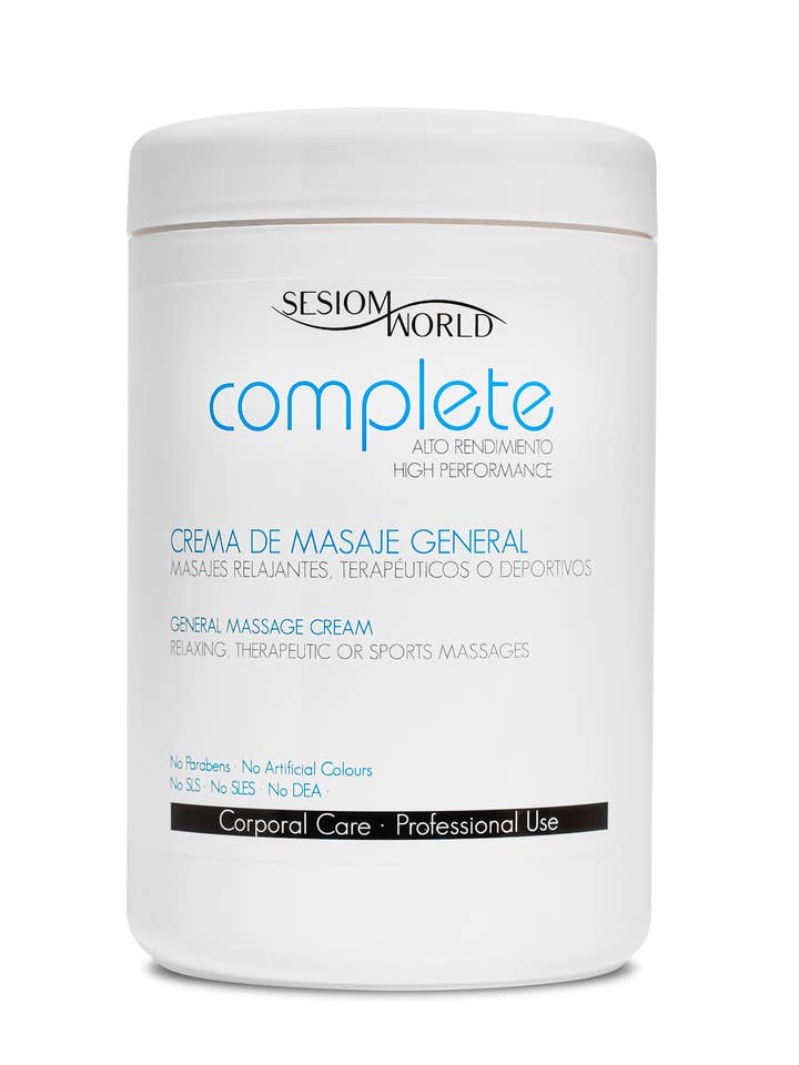 COMPLETE Kilo High Performance Massage Cream for wholesale by sesioMWorld - M·O·I Professional