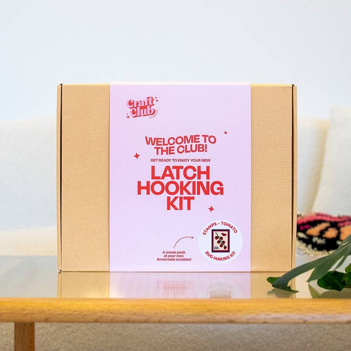 Craft Club - Wholesale DIY Craft Kit - Tomato Stamps - XL Latch Hook Rug Kit6