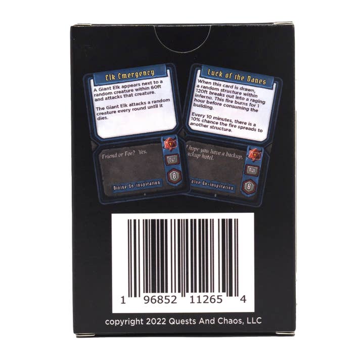 QMDirect - Wholesale Board Game - Deck of Un-Inspiration2