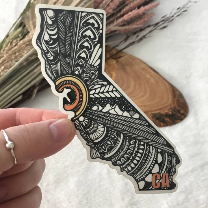 Californie pour la vente par WhitePaigeBlackInk