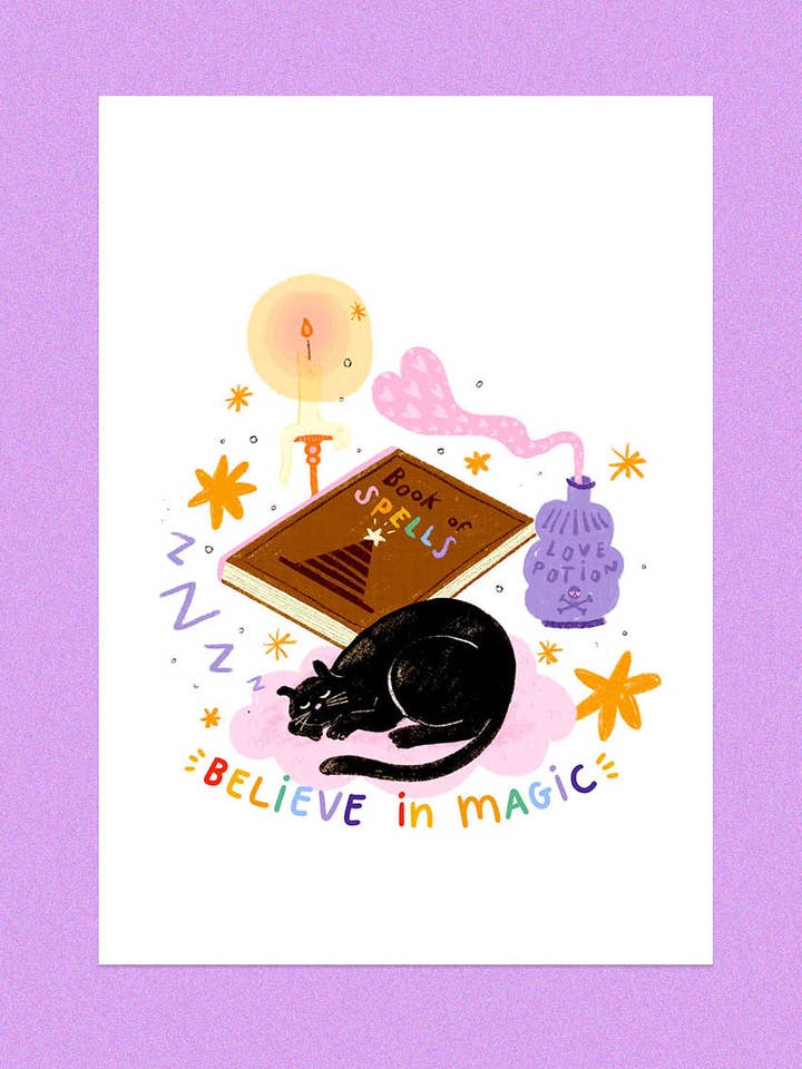 Glaube an Magic Print A4 für den Großhandel von Bronagh Lee