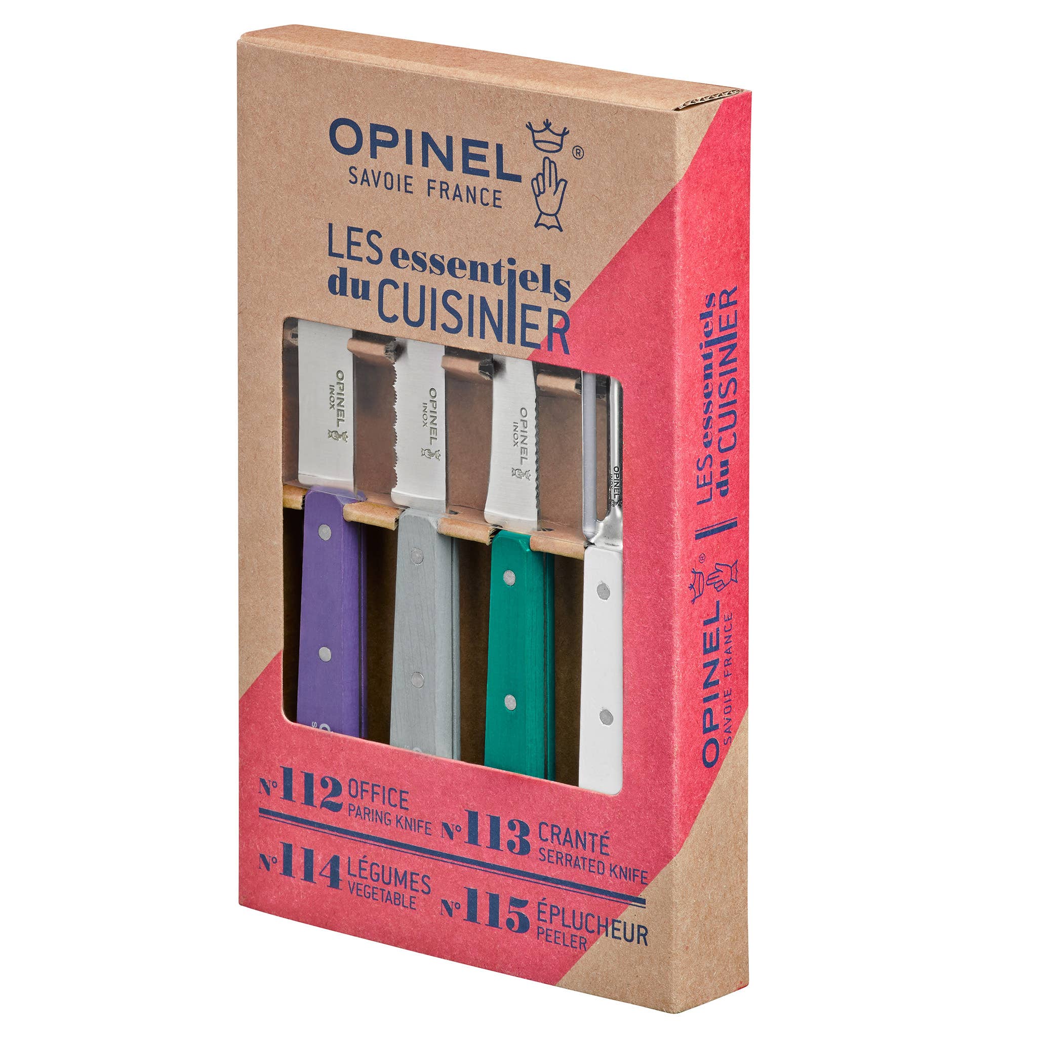 Opinel - Wholesale Knife Set - Les Essentiels Small Kitchen Knives Sets1