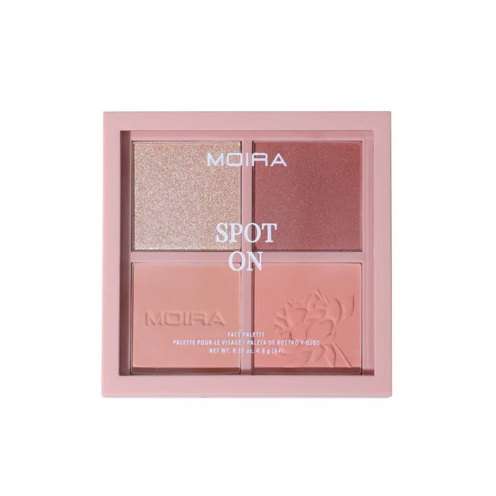 Moira Cosmetics - Wholesale Face Makeup Palette - Ready Face Palette 004- Spot On