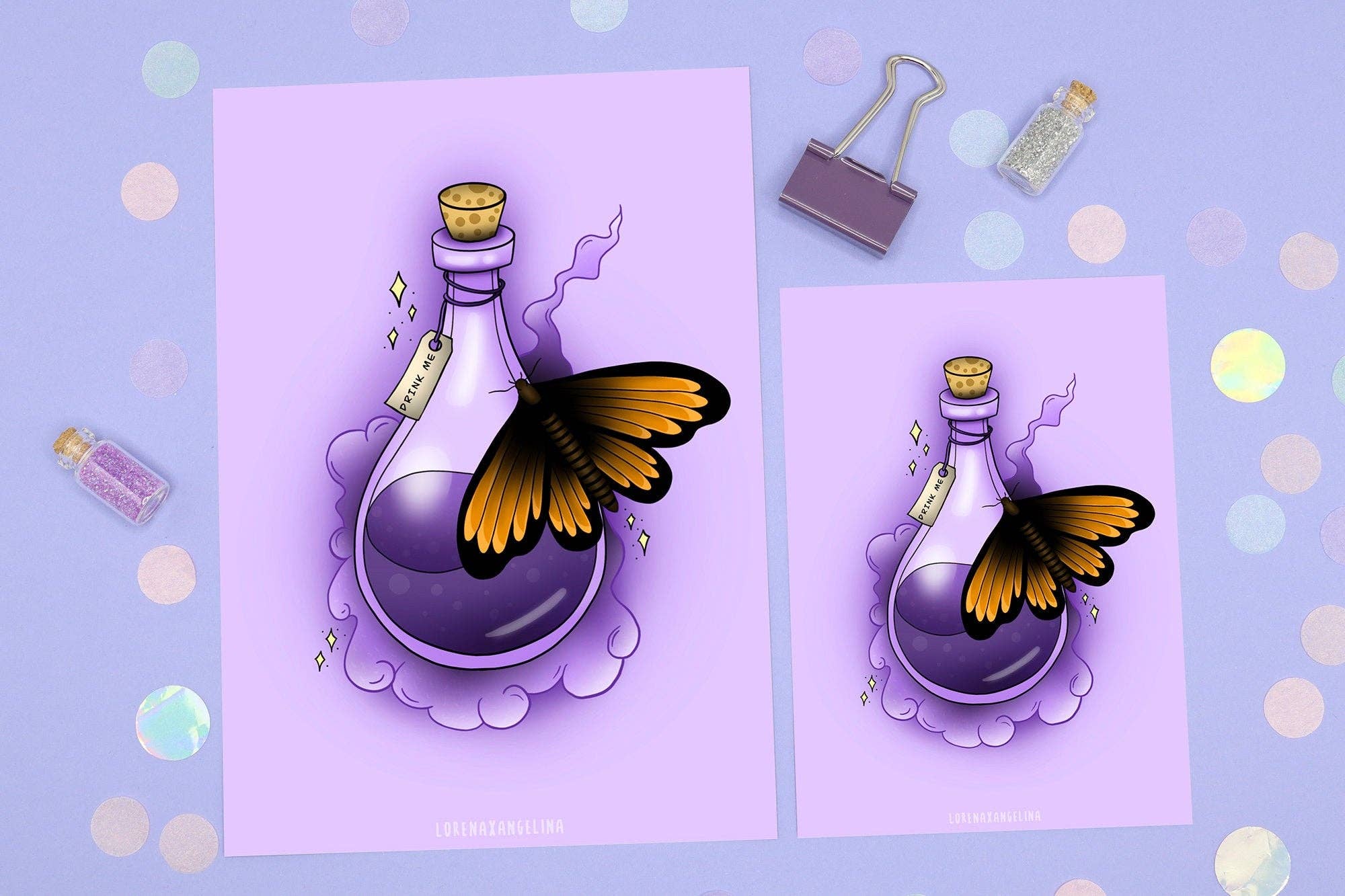 LorenaxAngelina - Wholesale Art Print - Witch Potion art print4