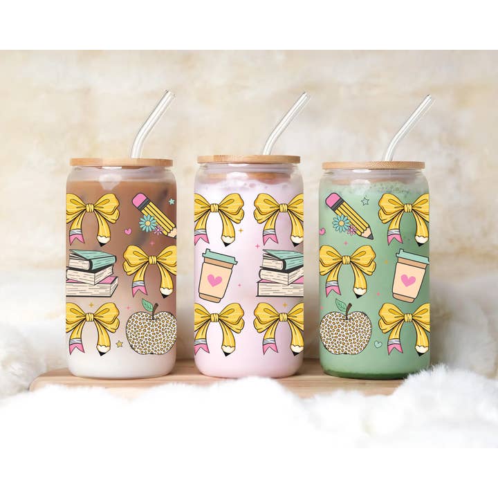 UV-DTF-Aufkleber zum Aufkleben mit Bleistiftbögen für Lehrer für den Großhandel von RBA Transfers