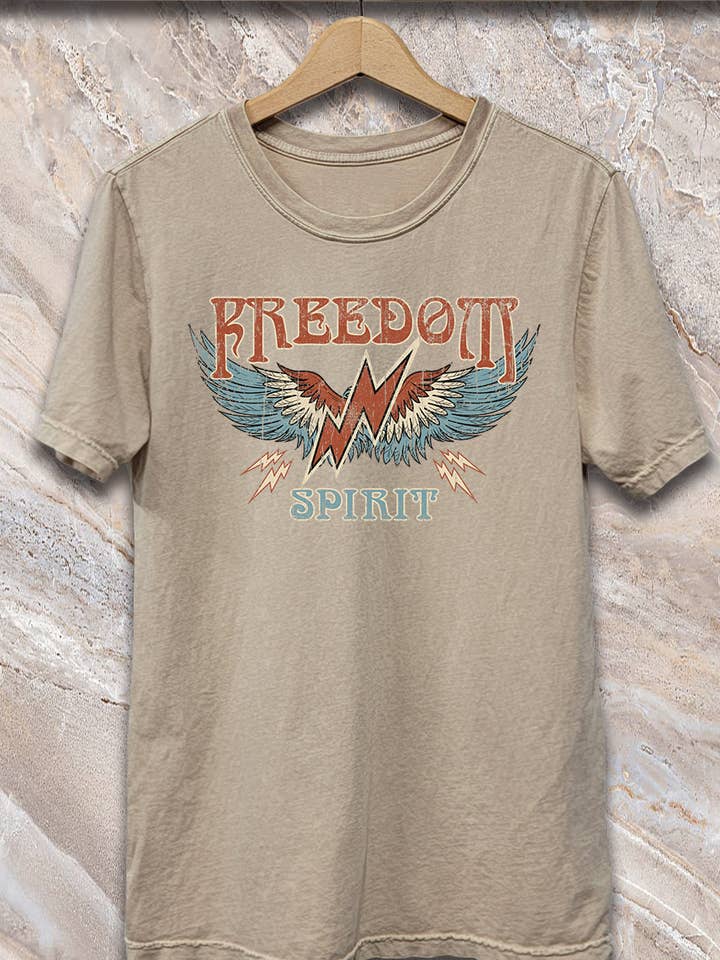 SPT-MWBA-113_Freedom Spirit - Mineral Washed T-shirt for wholesale by SP Tops, Inc.