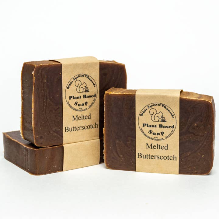 Melted Butterscotch - All Natural Vegetable Based Soap for wholesale by White Squirrel Clayworks