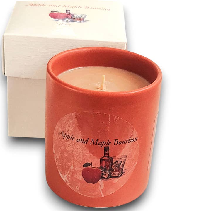 Apple Maple Bourbon Candle for engroshandel hos Carolina Coast Home and Body