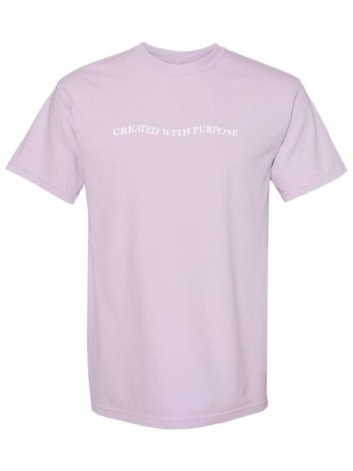 Created With Purpose Co. - Wholesale Screen Printed T-Shirt - Women's - CREATED WITH PURPOSE TEE5