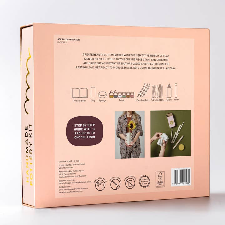 Journey of Something USA - Vente Kit de bricolage - Kit de poterie de luxe1