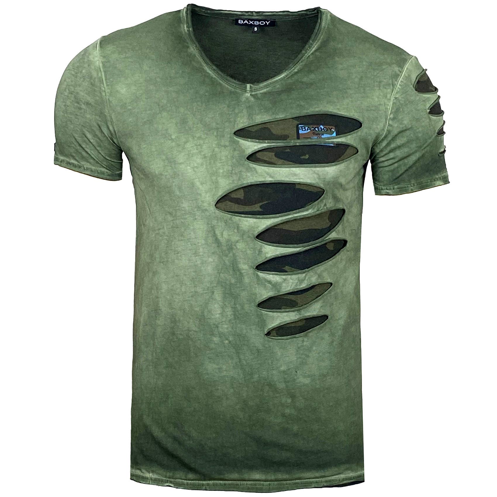 SUBLIMINAL MODE – wholesale T-shirt – men's – Washed Cotton Short Sleeve T shirt - BX05312