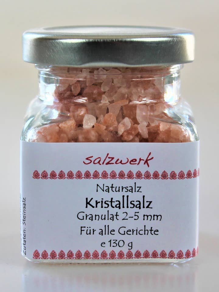 crystal salt rock salt granulate for wholesale by Salzwerk Berlin