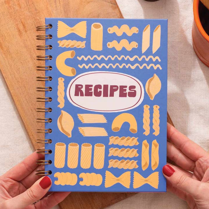 Livro de Receitas Diário A5 | Capa Dura | Amor pela Massa por atacado de Good Tuesday