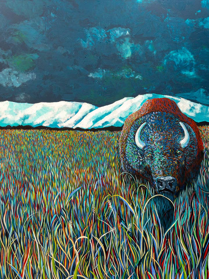 Impression d'art La Reine par Katie Sevigny Giclée sur papier mat pour la vente par Sevigny Studio