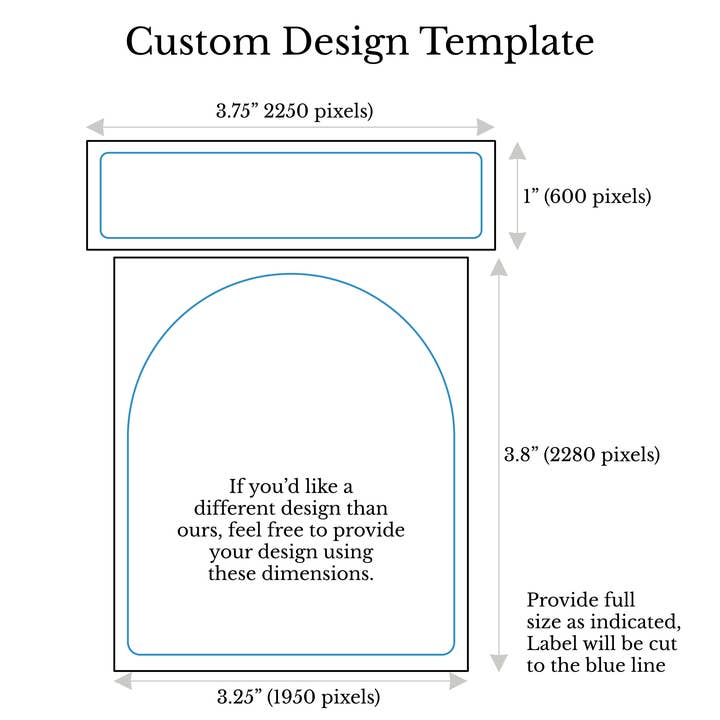 Artanis Home - Wholesale Jar - Customized 500 Ml UV Glass Apothecary Tea Jar - Arch Design5