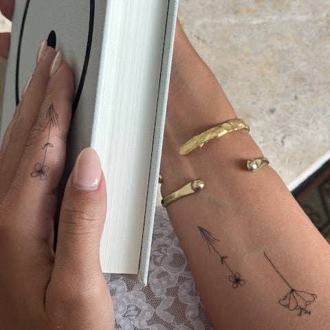 Sugarboo & Co - Wholesale Temporary Tattoo - Botanical Temporary Tattoos (set of 72)
