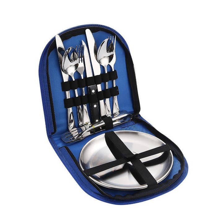 VIGOR - Wholesale Cutlery set - Camping lightweight Stainless Steel Flatware Set Knife Fork7