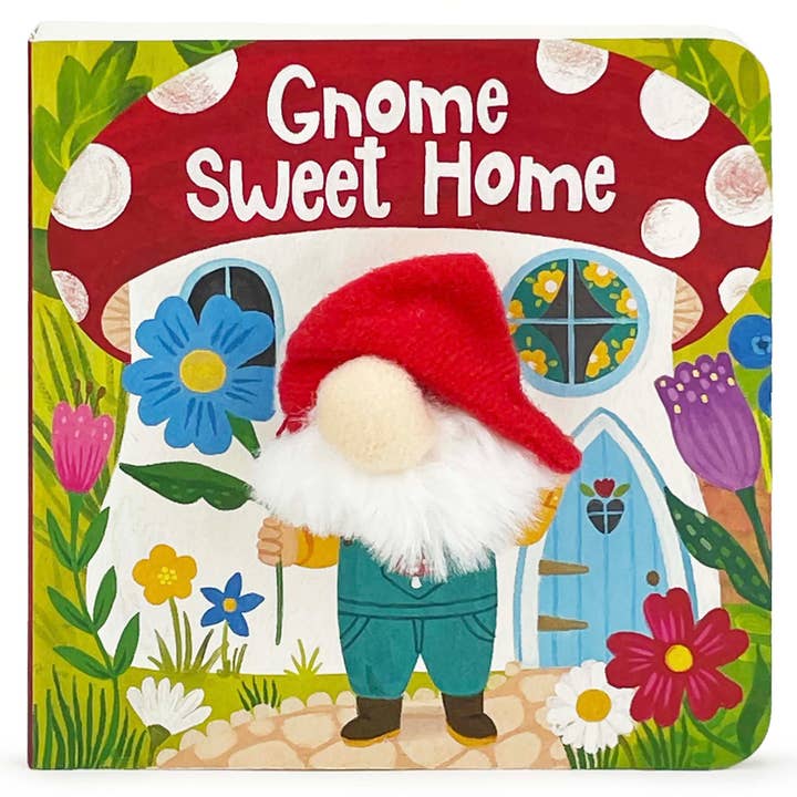 Cottage Door Press - Wholesale Baby & Toddler Book (0-2) - Gnome Sweet Home Finger Puppet Board Book