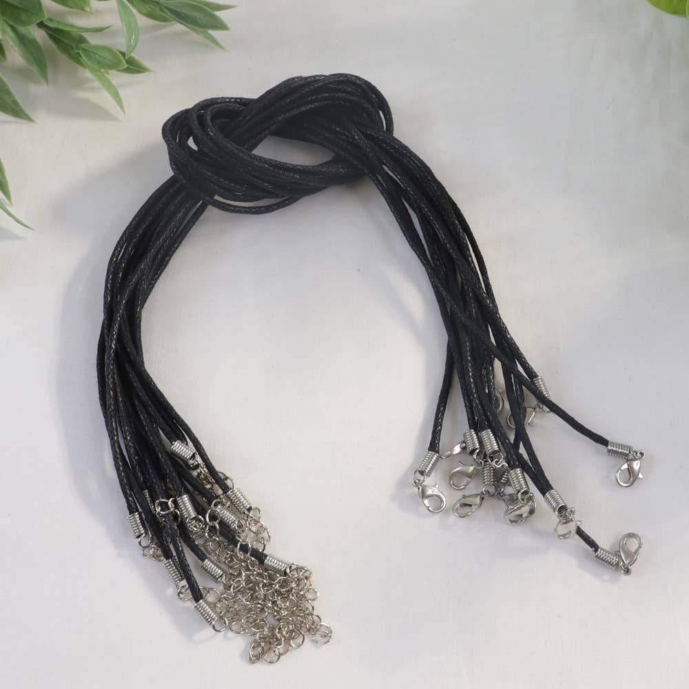 Natures Artifacts Inc - Wholesale Craft Supplies - Waxed Cord for Pendants (Pack of 12)1