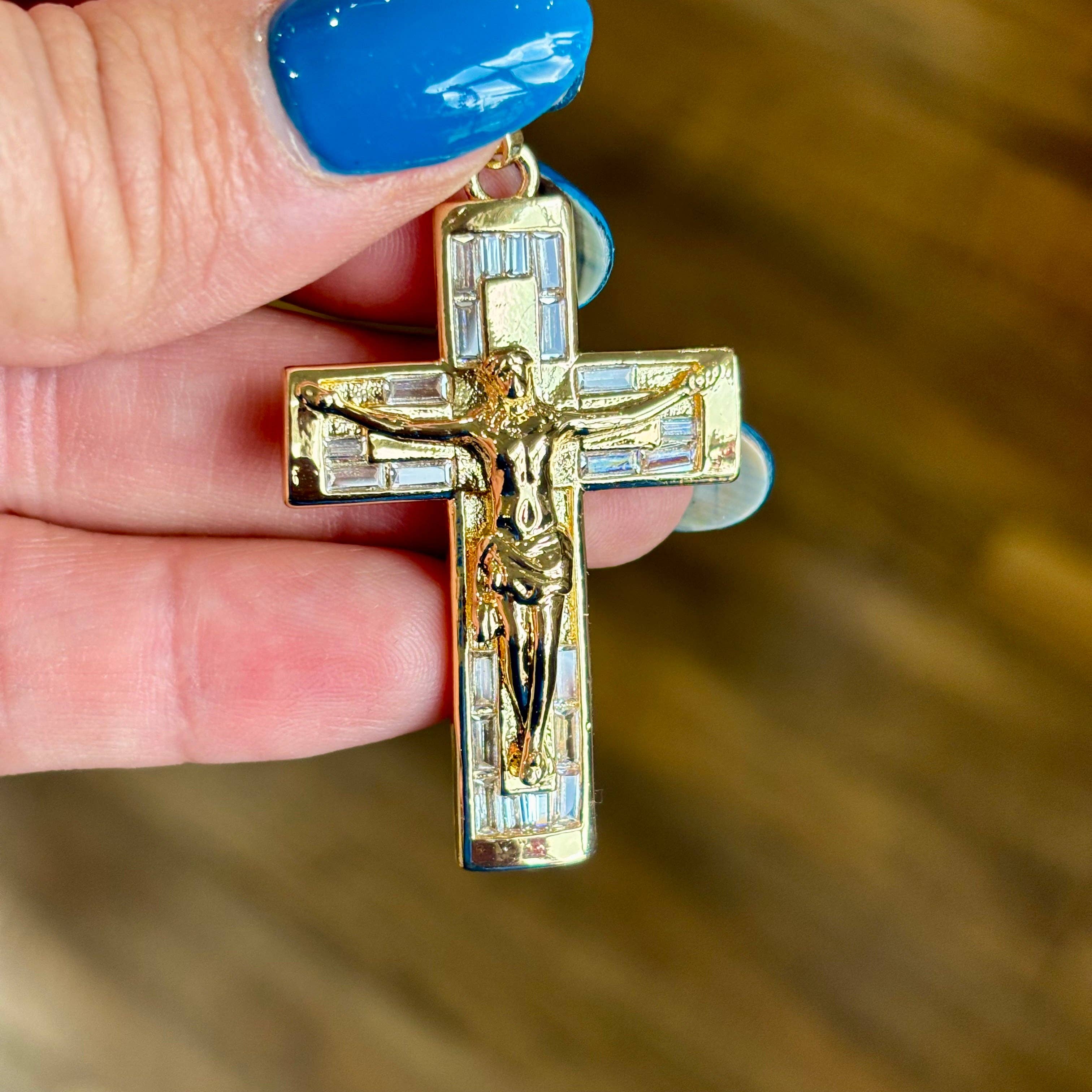 Love and Honor Jesus LLC – Engroshandel Vedhæng/charm – Store forgyldte vedhæng4