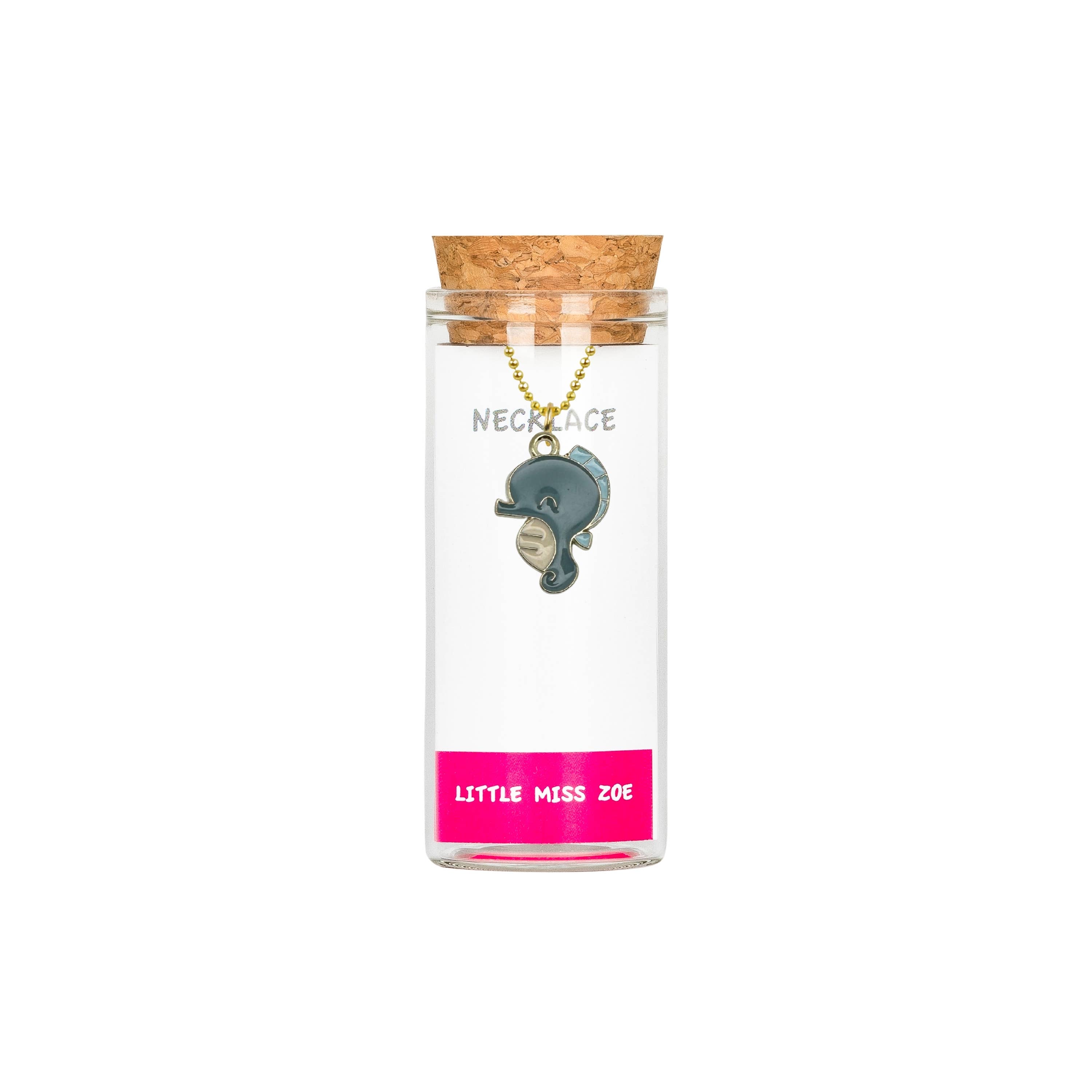 Little Miss Zoe - Wholesale Kids Necklace - Kids - Kids Charm Necklace in a glass bottle36