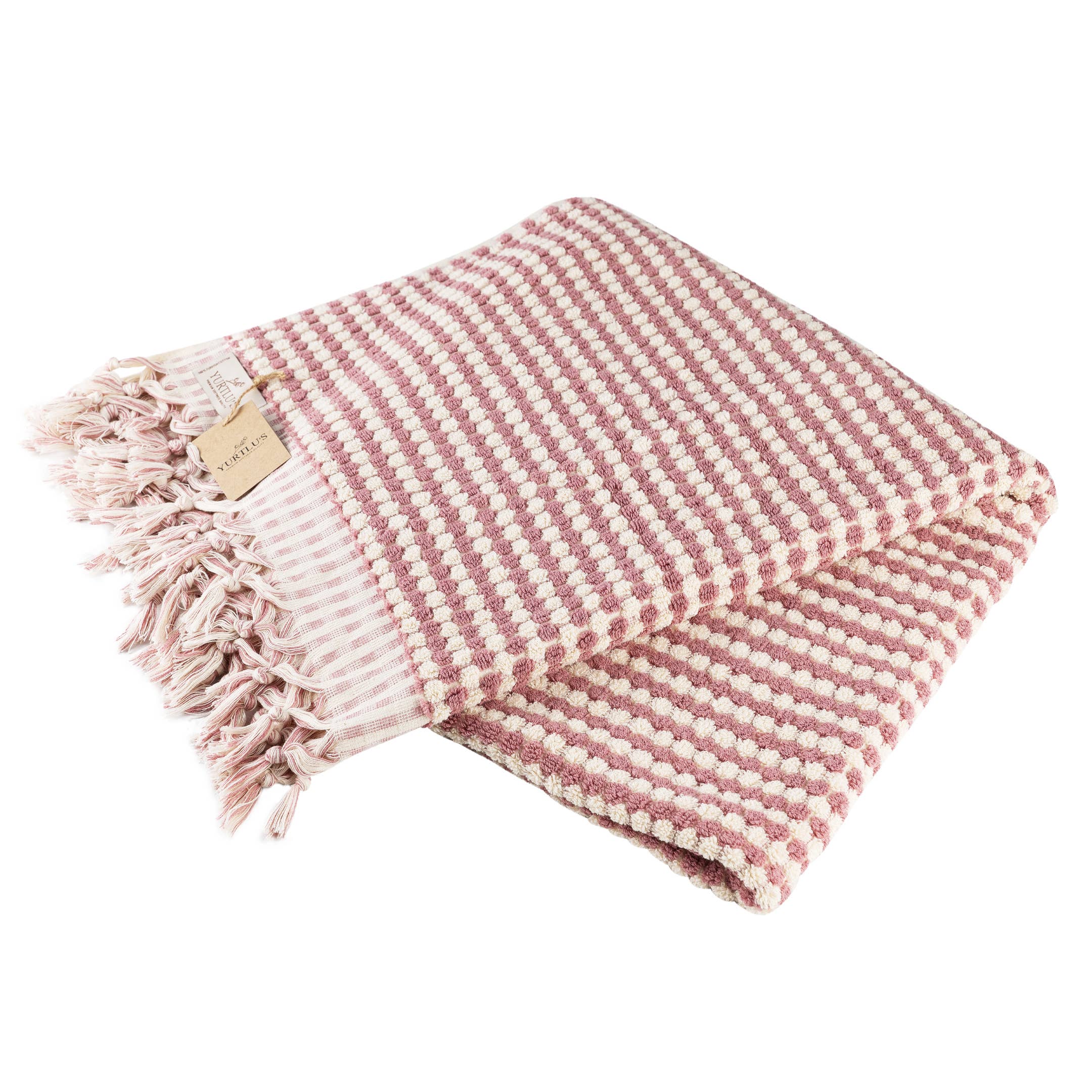 YURTLUS - Wholesale Bath Towel - Pompom Bubble Turkish Cotton Towel for Bath Beach Boutique13