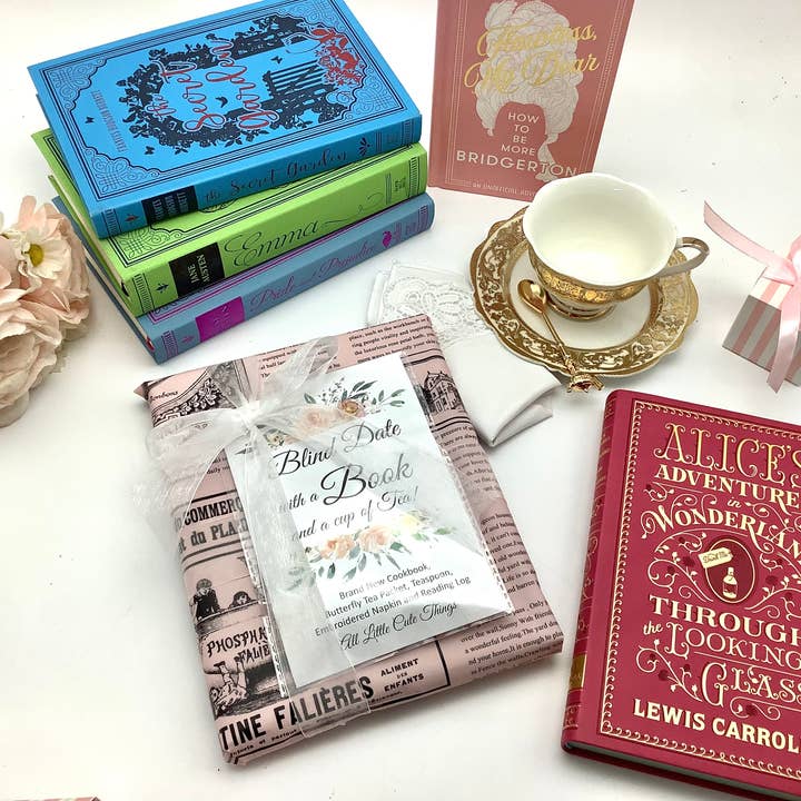 All Little Cute Things - Wholesale Crafts, Hobbies & DIY - Blind Date with a NEW Book and a Cup of Tea Gift Set Vintage4