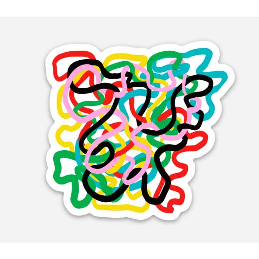 Autocollant Arkansas Squiggle pour la vente par AR-T's