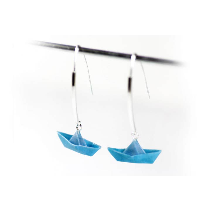 Barco Earrings for wholesale by Joyas de Papel