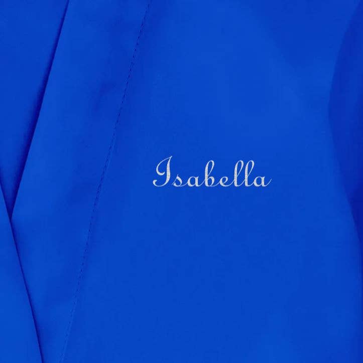 Weddingstar Inc. - Wholesale Badjas - Kinderen - Satijnen ochtendjas voor bruidsmeisjes met zakken - 15 kleuren2