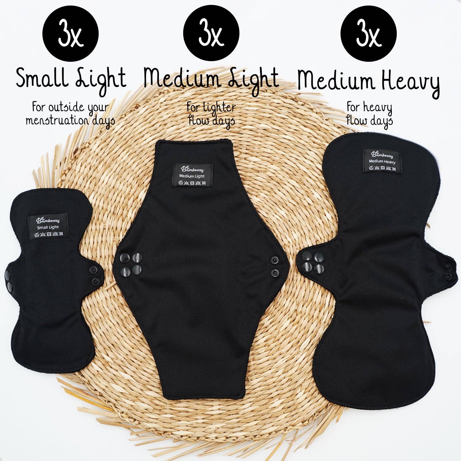 Bamboozy x Cosmeau - Vendita all'ingrosso Slip per il ciclo mestruale - Donna - Bamboozy assorbenti igienici riutilizzabili8