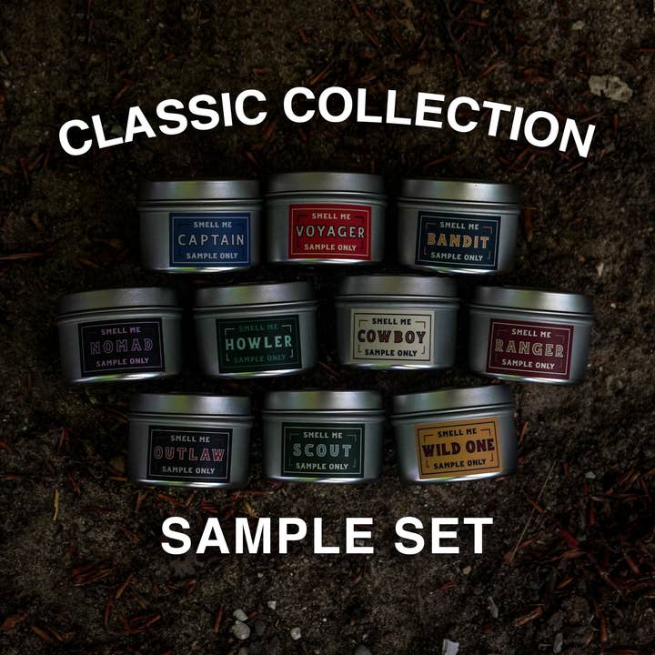 Klassisk samling | Prøvepakke for engroshandel hos Ambush Candle Co.