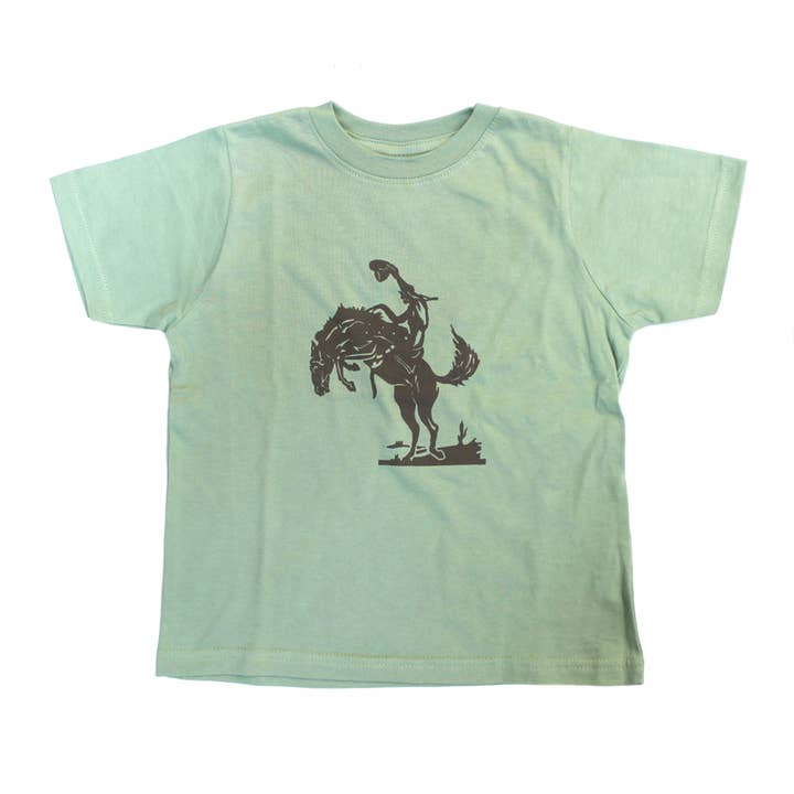 Camiseta Bronco para niños pequeños para venta al por mayor de Hatch Show Print