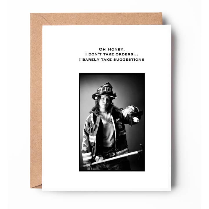 Oh Honey, I Don't Take Orders...I Barely Take Suggestions for wholesale by Old Fancy Paper Company