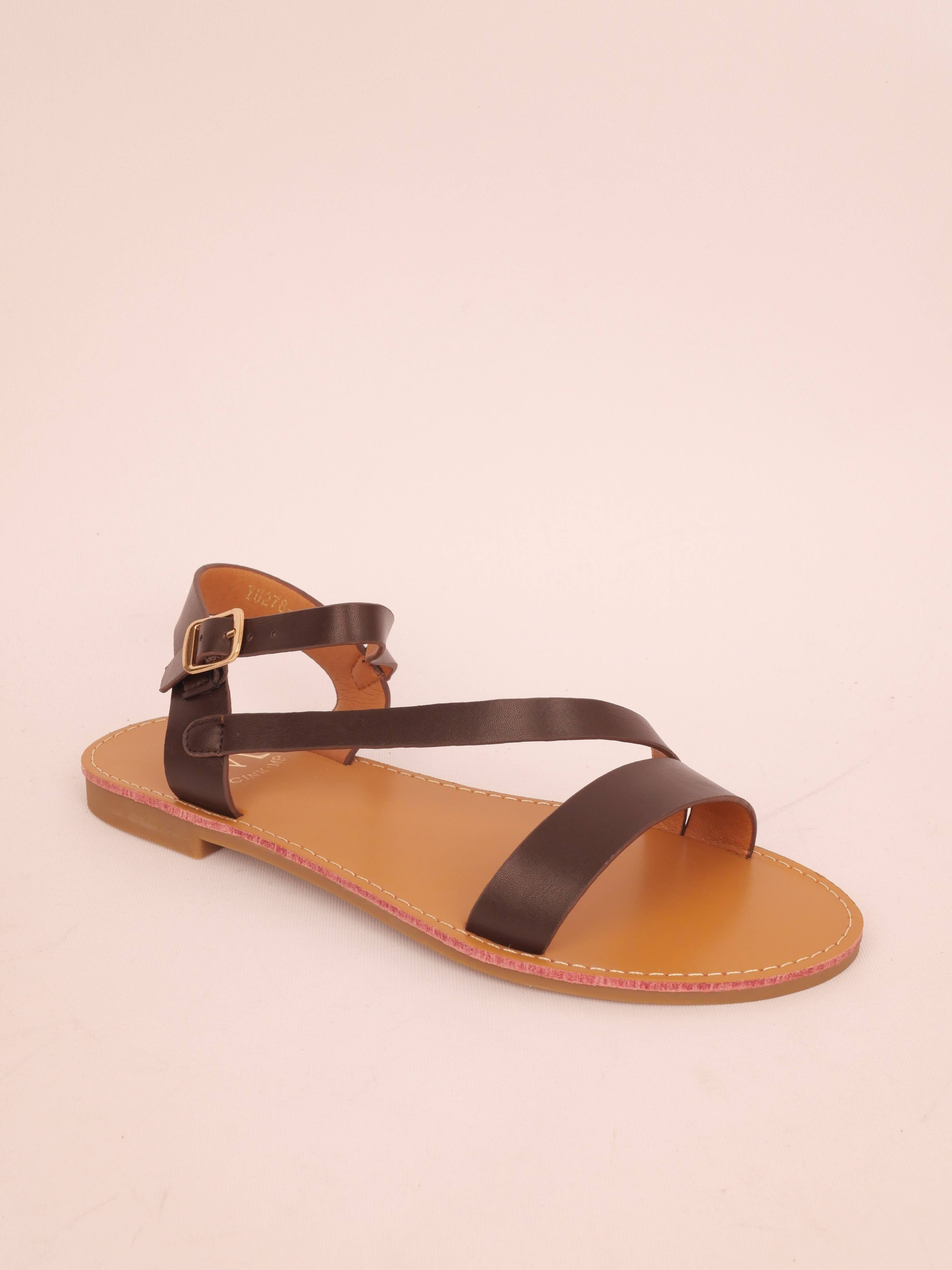 BELLICY / Cink-me - Wholesale Sandals - Women's - Flat sandals in synthetic material., YU278-63