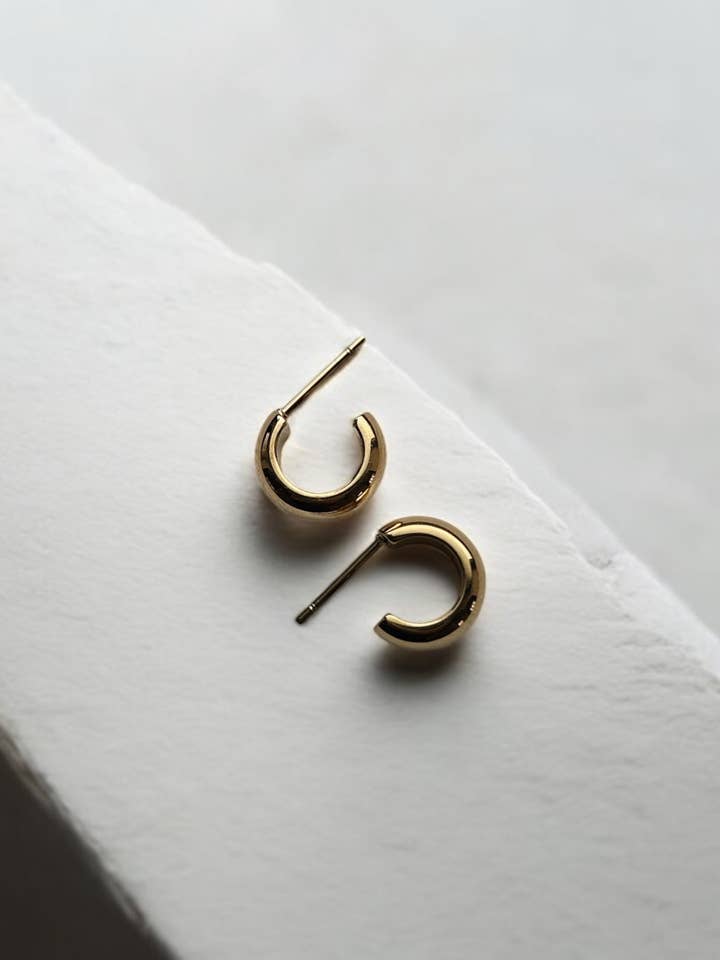 Claire Huggie Hoops por atacado de Boem Collection