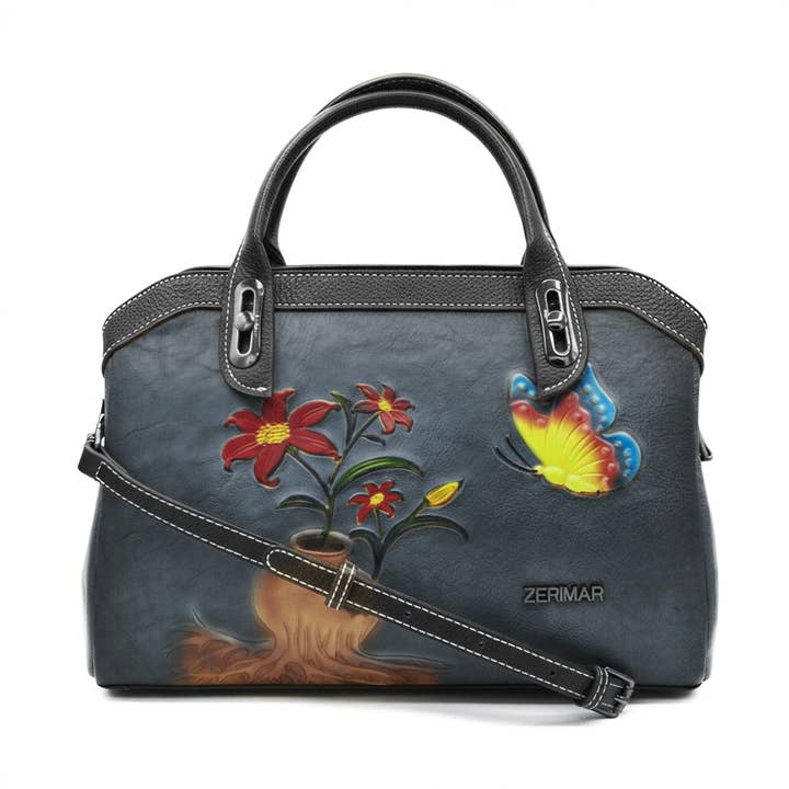 Zerimar Bolso Mujer en Piel | Bolso medida 20x30x9cm for wholesale by Zerimar 1942