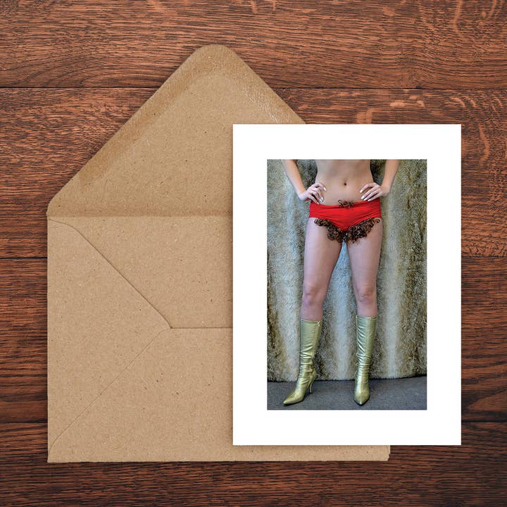 Gå Go Girl Card för wholesale av Tiny Hands Productions