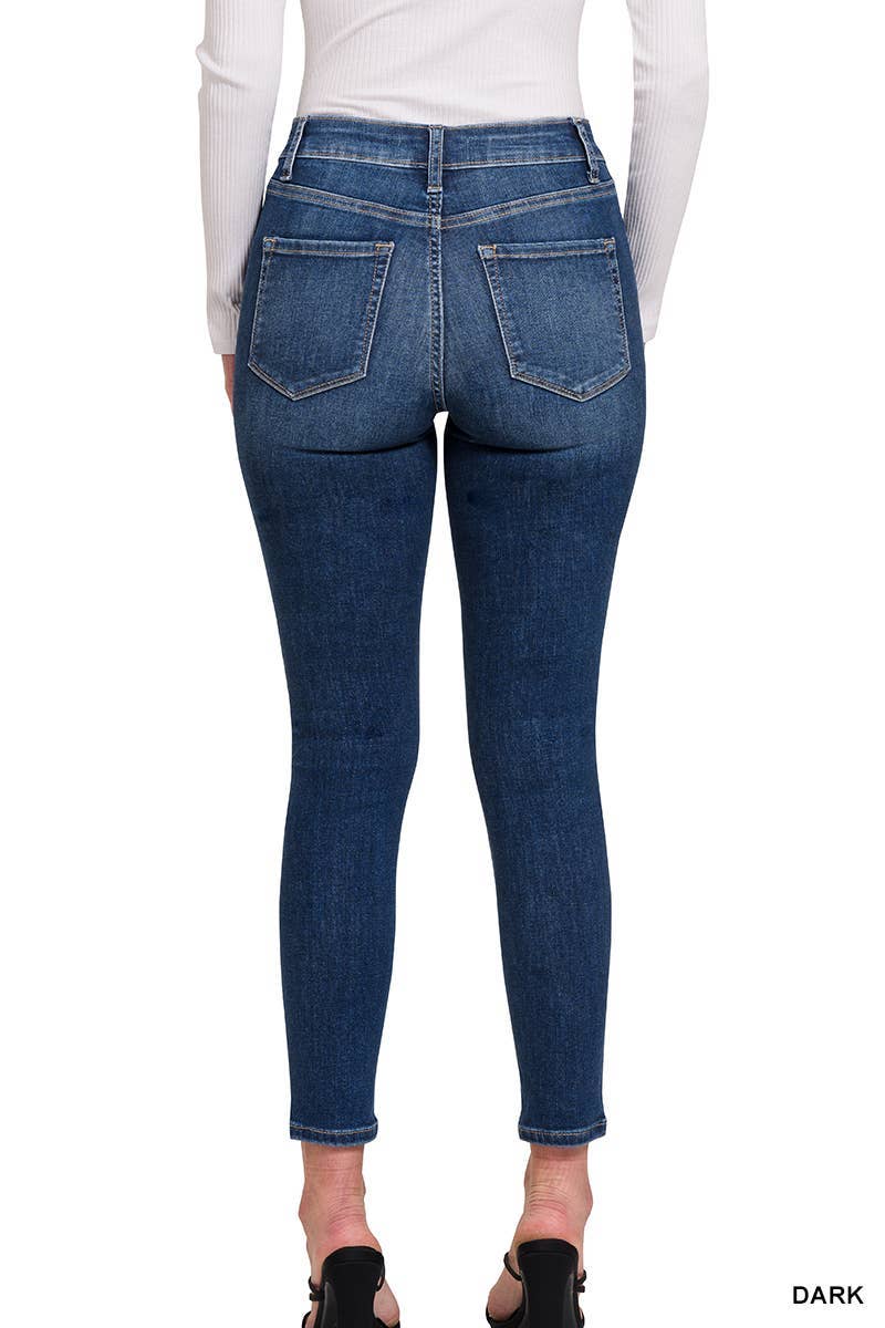 DARK High Waist Skinny Jegging Jeans for wholesale on Faire2