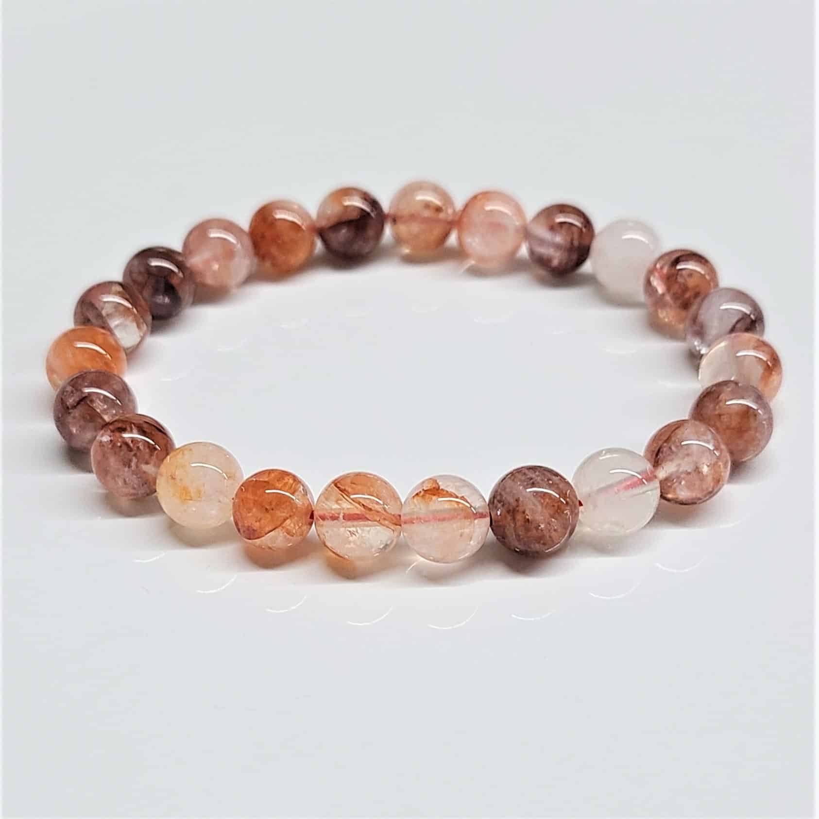 The Healing Sanctuary - Wholesale Beaded Bracelet - Fire Quartz Beaded Bracelets 8mm0