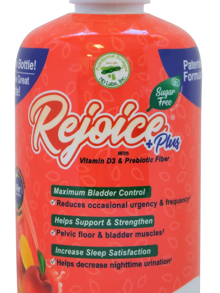 Rejoice Plus - Promotes Maximum Bladder Protection for wholesale by Nutritional Designs, Inc.