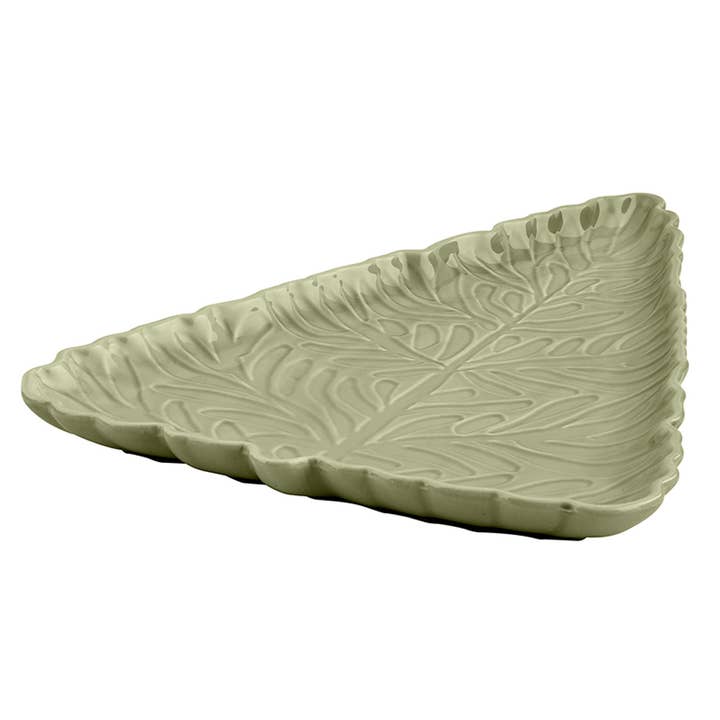 Stamped Tree Platter - Sage Mist for wholesale by Santa Barbara Design Studio by Creative Brands