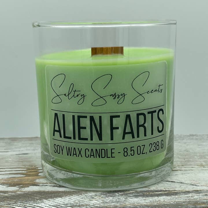 Alien Farts - Soy Wax Candle for wholesale by Sultry Sassy Scents