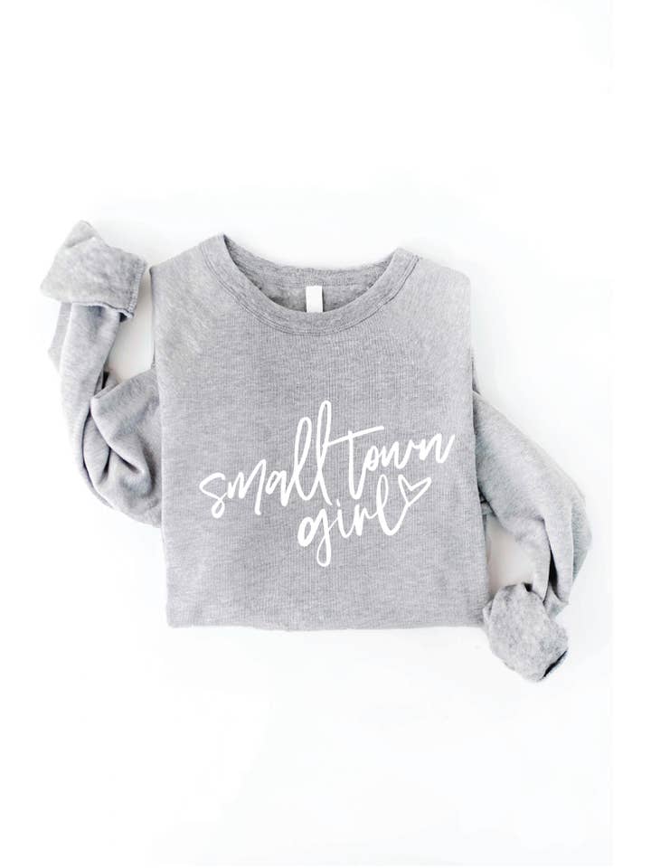 OAT COLLECTIVE - Vente Sweat-shirt à imprimés – femme - Chandail à motif SMALL TOWN GIRL9