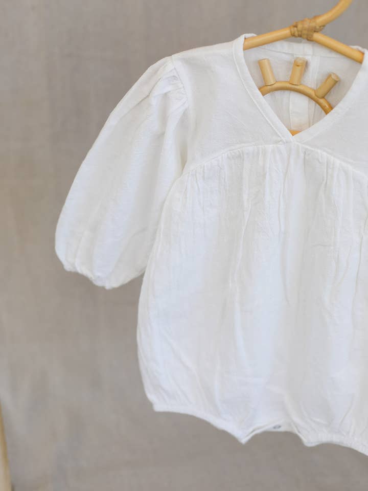 ntrl co. - Wholesale Bodysuit (Non-Footed) - Baby - Chloe Bubble Romper | MUST-HAVE piece for any child's closet