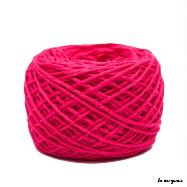 LA DROGUERIE - Wholesale Yarn - Organic cotton flower knitting yarn17